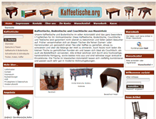 Tablet Screenshot of kaffeetische.org